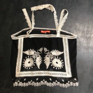 Embroidered top